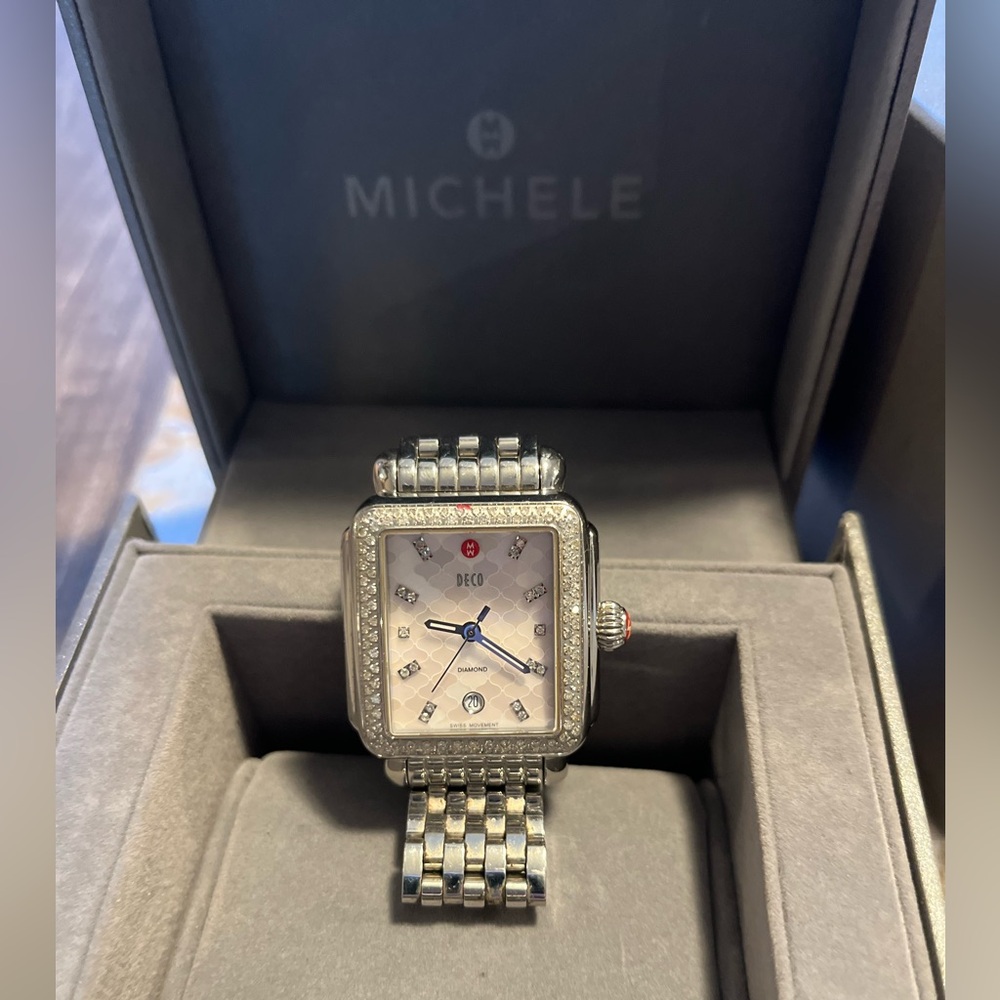 Michele Deco Diamond Watch
Sold